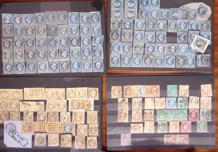 1849-1960, Lot de France avec section classique et