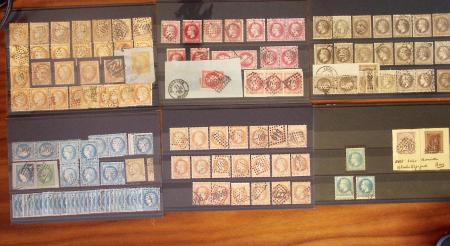 1849-1960, Lot de France avec section classique et