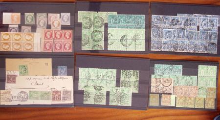 1849-1960, Lot de France avec section classique et