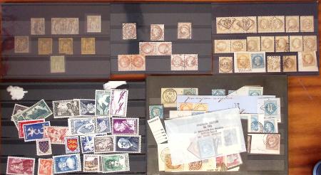 1849-1960, Lot de France avec section classique et