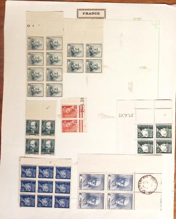 1849-1960, Lot de France avec section classique et