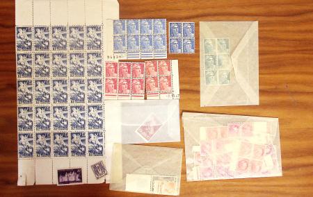 1849-1960, Lot de France avec section classique et