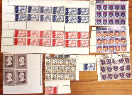 1849-1960, Lot de France avec section classique et