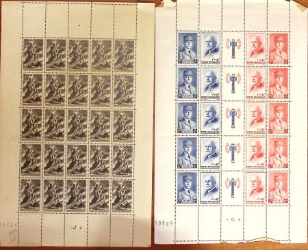 1849-1960, Lot de France avec section classique et