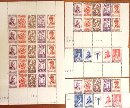 1849-1960, Lot de France avec section classique et