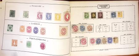 1850-1920 Three old-time Maury albums of which the