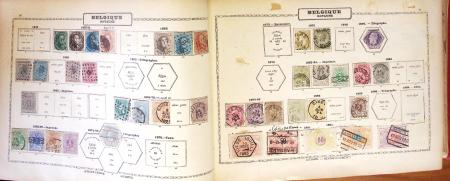 1850-1920 Three old-time Maury albums of which the