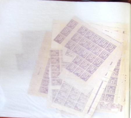 1880-1959, Beau lot en 20 classeurs de feuilles entières