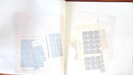 1880-1959, Beau lot en 20 classeurs de feuilles entières