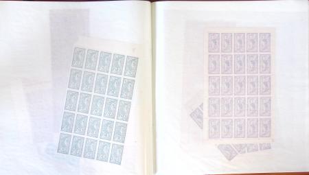 1880-1959, Beau lot en 20 classeurs de feuilles entières