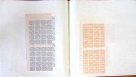 1880-1959, Beau lot en 20 classeurs de feuilles entières