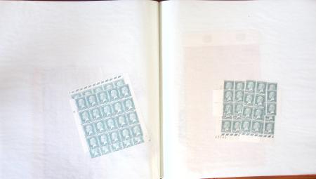 1880-1959, Beau lot en 20 classeurs de feuilles entières