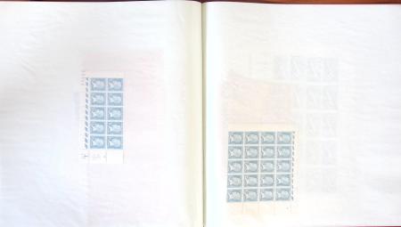 1880-1959, Beau lot en 20 classeurs de feuilles entières