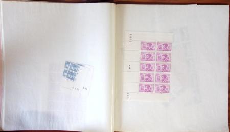 1880-1959, Beau lot en 20 classeurs de feuilles entières