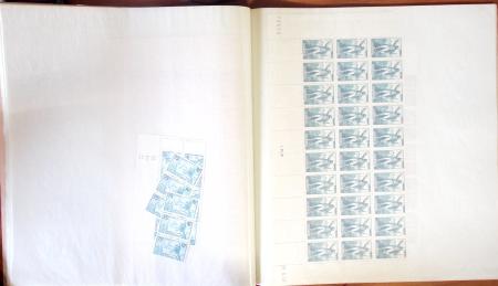 1880-1959, Beau lot en 20 classeurs de feuilles entières