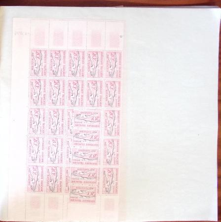 1880-1959, Beau lot en 20 classeurs de feuilles entières