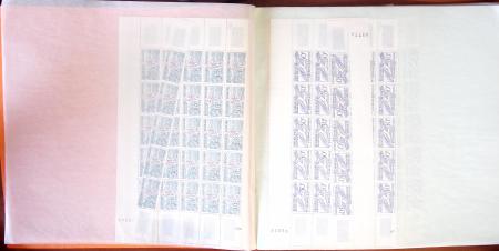 1880-1959, Beau lot en 20 classeurs de feuilles entières