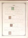 1860-1980 Selection of old-time auction lots on cards