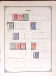 1860-1980 Selection of old-time auction lots on cards