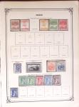 1860-1980 Selection of old-time auction lots on cards