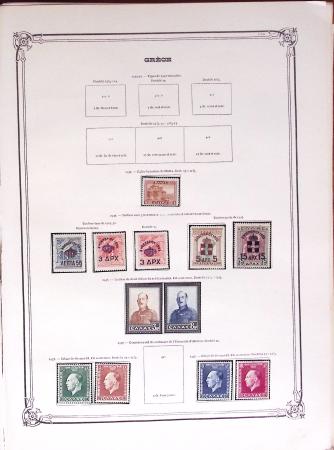 1860-1980 Selection of old-time auction lots on cards