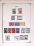 1860-1980 Selection of old-time auction lots on cards