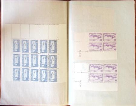 1930-1998, Lot de fin de catalogue, rangé dans 9 classeurs