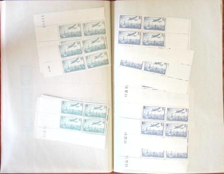 1930-1998, Lot de fin de catalogue, rangé dans 9 classeurs
