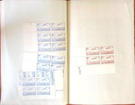 1930-1998, Lot de fin de catalogue, rangé dans 9 classeurs