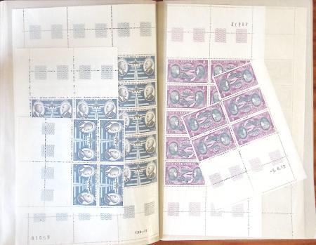 1930-1998, Lot de fin de catalogue, rangé dans 9 classeurs