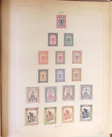 1881-1971, Mint and used collection on pages showing