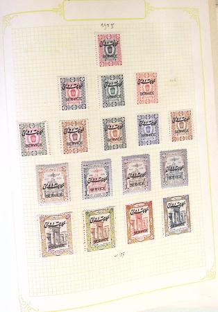 1881-1971, Mint and used collection on pages showing