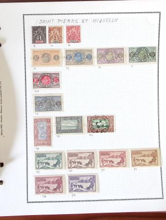 1870-1980, Collections des COLONIES FRANCAISES et du