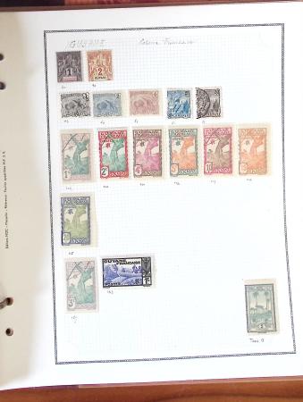 1870-1980, Collections des COLONIES FRANCAISES et du
