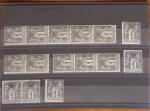 1896, Excellent stock de timbres de France de type