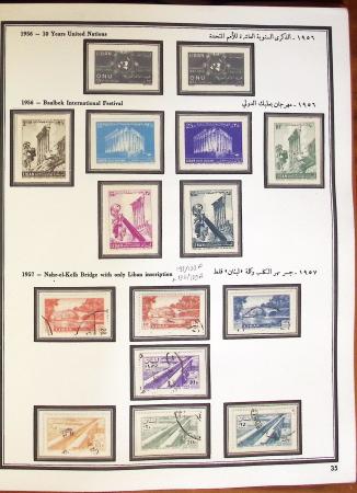 1924-1965, Collection de SYRIE et LIBAN en 3 albums