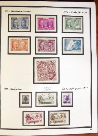 1924-1965, Collection de SYRIE et LIBAN en 3 albums