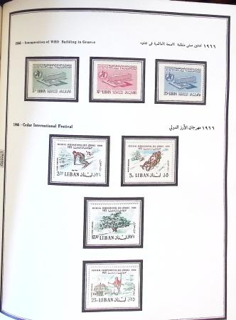 1924-1965, Collection de SYRIE et LIBAN en 3 albums