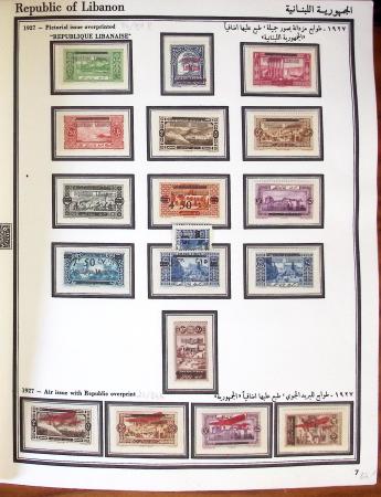 1924-1965, Collection de SYRIE et LIBAN en 3 albums