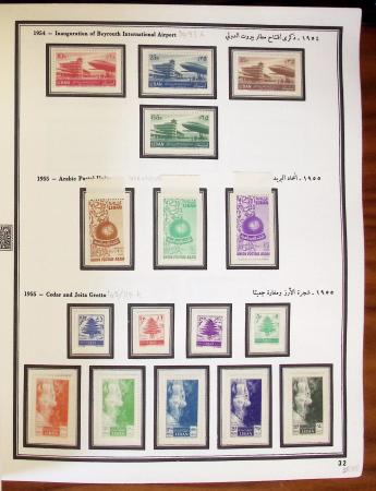 1924-1965, Collection de SYRIE et LIBAN en 3 albums