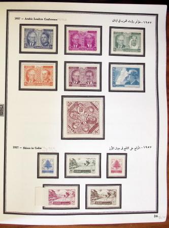 1924-1965, Collection de SYRIE et LIBAN en 3 albums