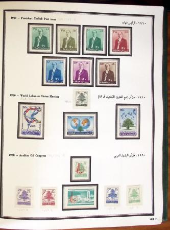 1924-1965, Collection de SYRIE et LIBAN en 3 albums