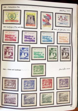 1924-1965, Collection de SYRIE et LIBAN en 3 albums