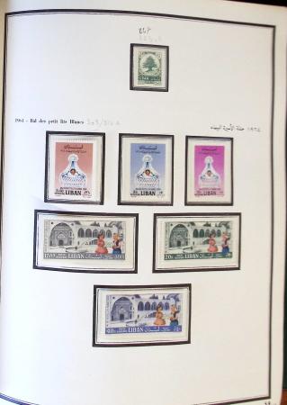 1924-1965, Collection de SYRIE et LIBAN en 3 albums