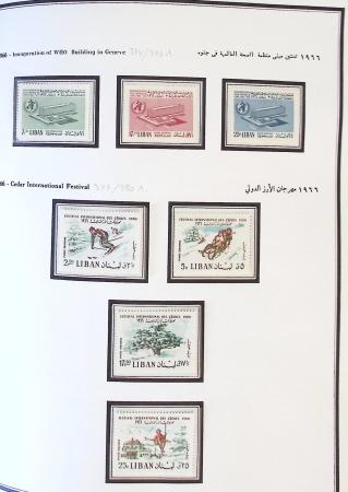 1924-1965, Collection de SYRIE et LIBAN en 3 albums