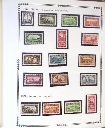 1924-1965, Collection de SYRIE et LIBAN en 3 albums