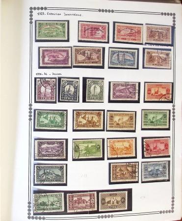 1924-1965, Collection de SYRIE et LIBAN en 3 albums