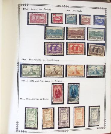 1924-1965, Collection de SYRIE et LIBAN en 3 albums