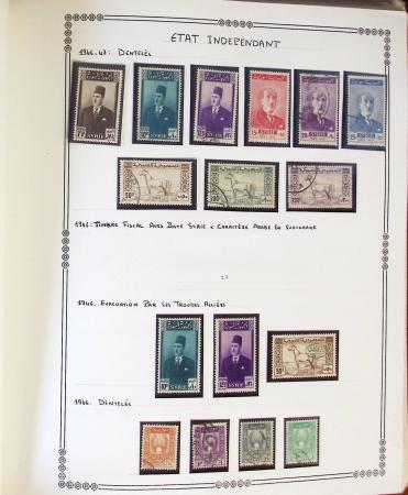 1924-1965, Collection de SYRIE et LIBAN en 3 albums