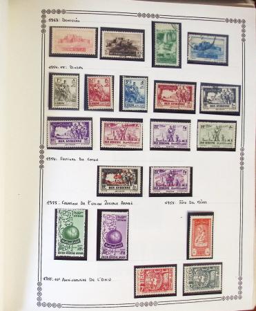 1924-1965, Collection de SYRIE et LIBAN en 3 albums